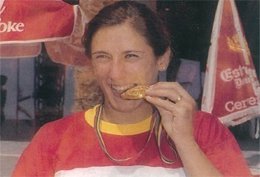 Almudena Muñoz, guanyadora de l'or a Barcelona'92