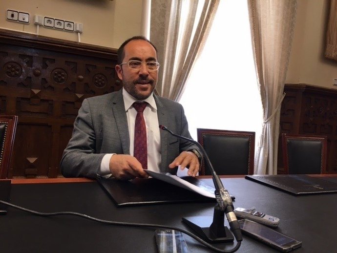 Luis Rey, presidente de la Diputación de Soria. 