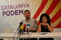 Podem emplaza a SíQueEsPot a debatir sobre la ley del referéndum