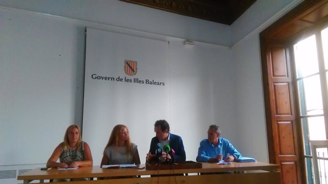 Eva Serra, Corinna Graf, Marc Pons y Xavier Ramis