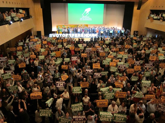 Acte central del Pacte Nacional pel Referèndum