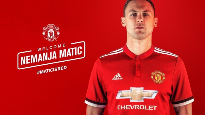 El Manchester United hace oficial el fichaje de Matic por las próximas tres temp