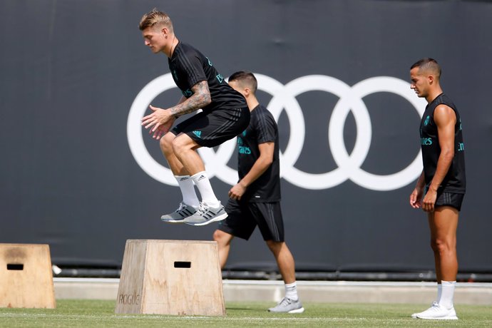 Kroos, principal novedad en el regreso al trabajo del Real Madrid en Florida