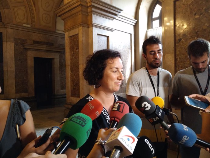 La diputada del PSC en el Parlament, Alicia Romero.