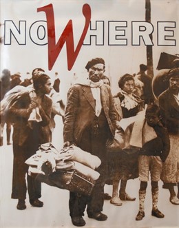 Obra 'No(W)here' de Rogelio López