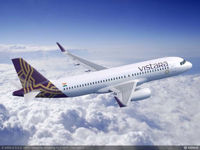 Avión de Airbus de Vistara