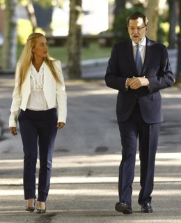 Mariano Rajoy y Lilian Tintori