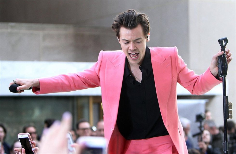 Harry Styles sobre el escenario