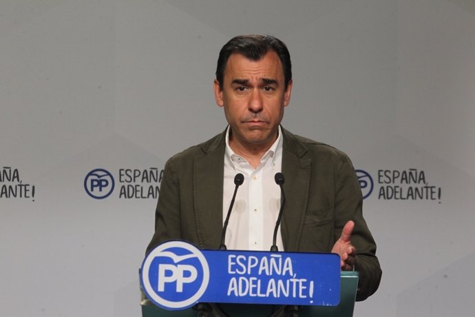Rueda de prensa de Fernando Martínez-Maillo en la sede del PP