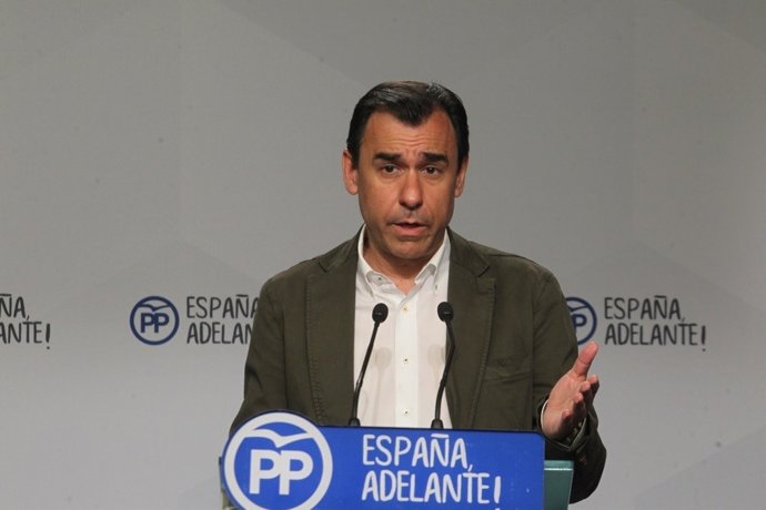 Roda de premsa de Fernando Martínez-Maillo a la seu del PP