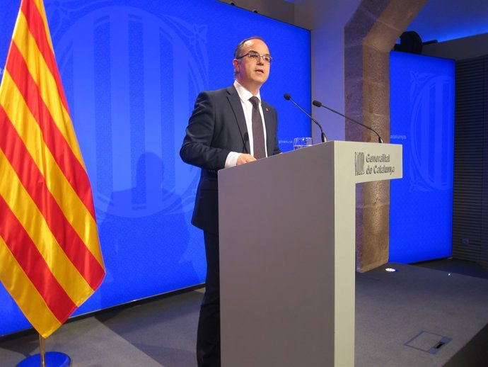 El conseller de Presidència J.Turull           