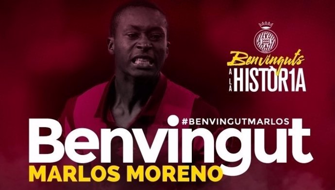 Marlos Moreno, jugador del Girona