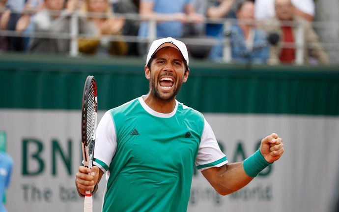 Fernando Verdasco en Roland Garros