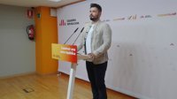 Rufián (ERC) asegura que no hay "plan b" alternativo al referéndum y avisa que sería "dramático" encarcelar a Puigdemont