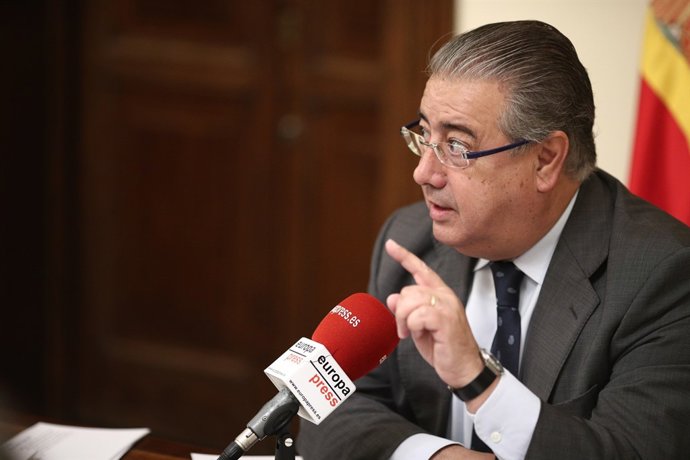 Entrevista d'Europa Press al ministre de l'Interior, Juan Ignacio Zoido