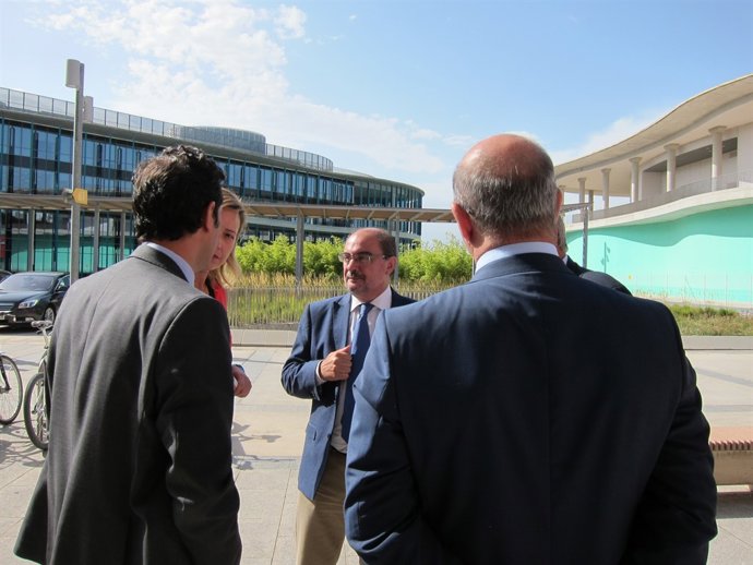 Lambán ha visitado hoy Expo Zaragoza Empresarial 