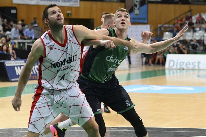 Tomasz Gielo i Ian O'Leary partit Divina Seguros - Montakit Fuenlabrada