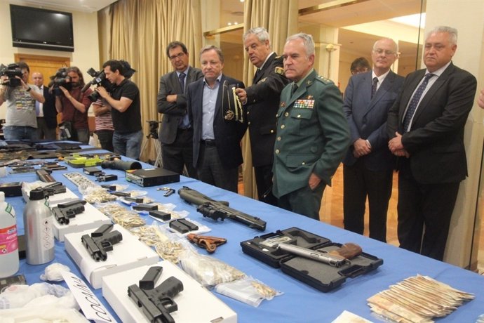 Delegado en una operación conjunta GC y PNL en Alicante