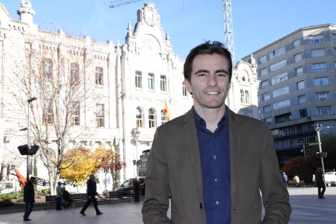 Pedro Casares, concejal del PSOE de Santander 