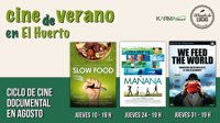 Ocio sostenible y gastronomía 'eco' en el cine de verano de El huerto de Lucas