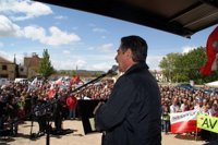 Revilla espera que el anuncio del AVE a Reinosa "sea verdad" y pide concretar plazos