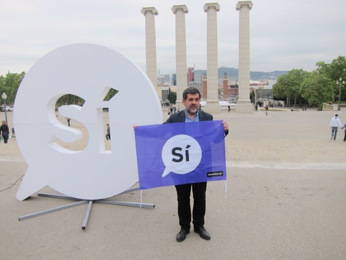 El pte.de la ANC, Jordi Sànchez, en una imagen de archivo.