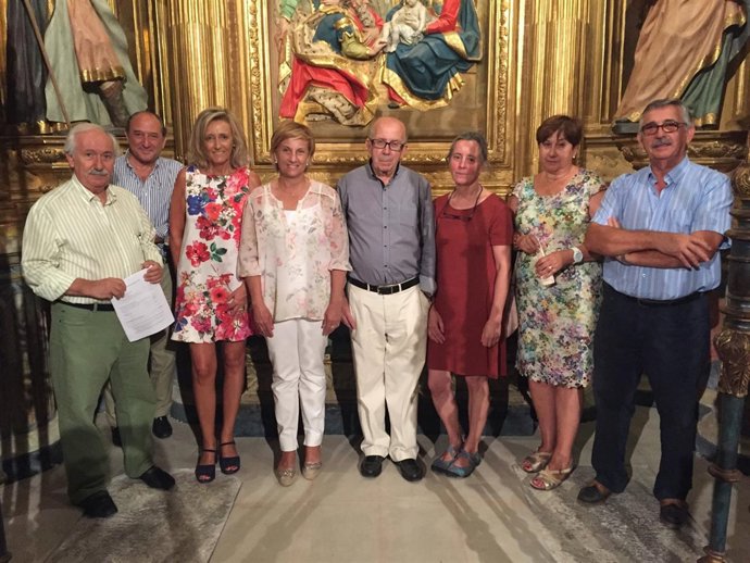 Retablo de Calahorra restaurado