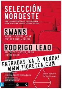 Sorteamos entradas para los conciertos de Swans y Rodrigo Leão dentro del Festival Noroeste de A Coruña