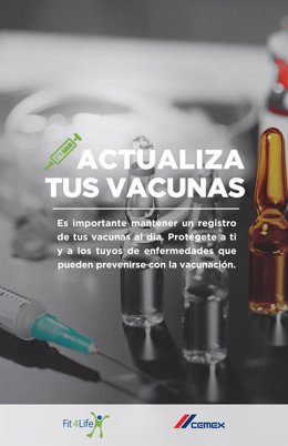 Cemex ha puesto en marcha una campaña para actualizar las vacunas