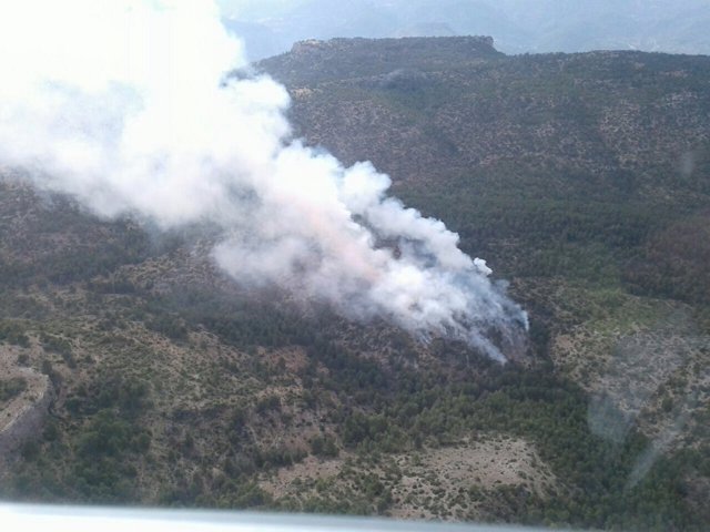 Incendio Yeste