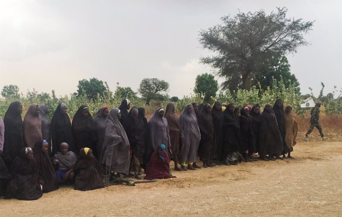 Niñas de Chibok secuestradas por Boko Haram