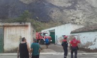 Controlado un incendio forestal declarado en una zona próxima al núcleo urbano de Falces