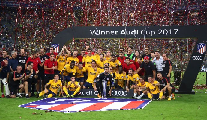 El Atlético de Madrid se proclama campeón de la Audi Cup