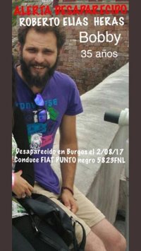 La Policía pide colaboración ciudadana para localizar a un hombre de 35 años desaparecido en Burgos