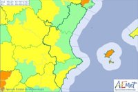 Los termómetros superarán los 37ºC en el interior de Valencia y el sur de Alicante