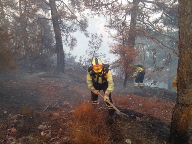 Incendio de Yeste