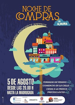 La Almunia celebra este sábado una Noche de Compras 