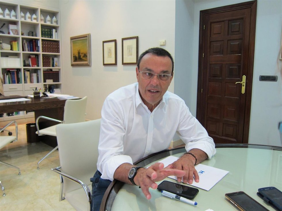 Ignacio Caraballo, presidente de la Diputación.