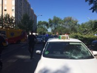 Herido muy grave un hombre de 84 años tras ser atropellado por un taxi en el barrio del Pilar