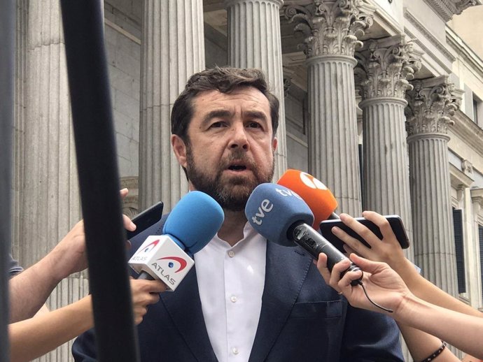 El secretario general del grupo de Ciudadanos en el Congreso, Miguel Gutiérrez