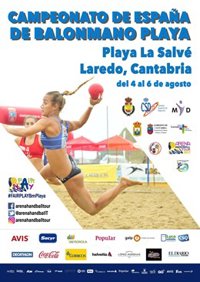 El Campeonato de España de Balonmano Playa reúne en Laredo a 2.000 deportistas