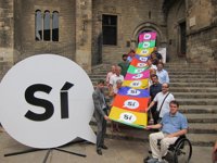 35.000 personas y 700 autocares ya se han movilizado para la concentración soberanista de la Diada