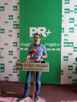 El presidente del PR, Rubén Antoñanzas