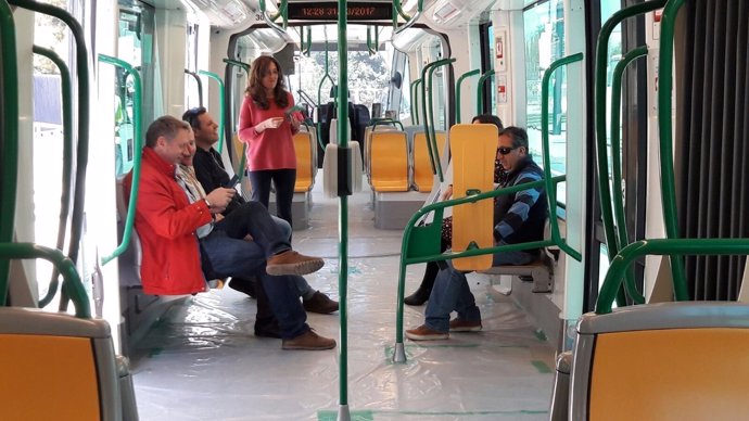 Metro de Granada en pruebas