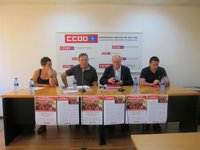 UGT y CCOO convocan una 'Marcha por la Dignidad' de Gijón a Madrid para urgir una nueva reforma de las pensiones 
