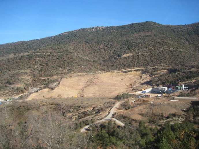 Zona del vertedero de Bailín