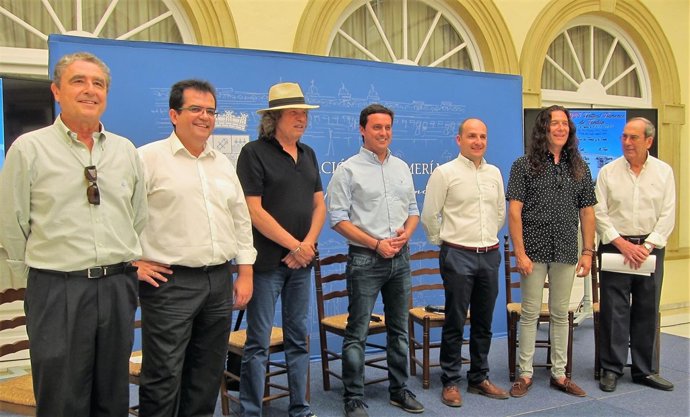 José Mercé y Tomatito en la presentación del Festival Flamenco de Fondón