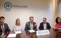 El PP de Soria recurrirá a los tribunales tras el cambio en la Diputación apelando al "pacto antritransfuguismo"