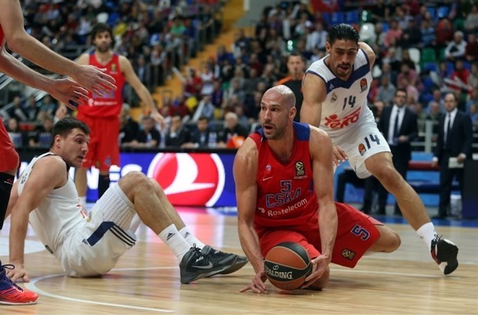 James Augustine Real Madrid contra CSKA Moscow 