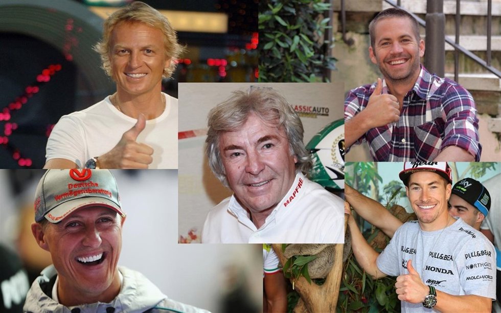 Famosos que sufrieron accidentes con sus hobbies